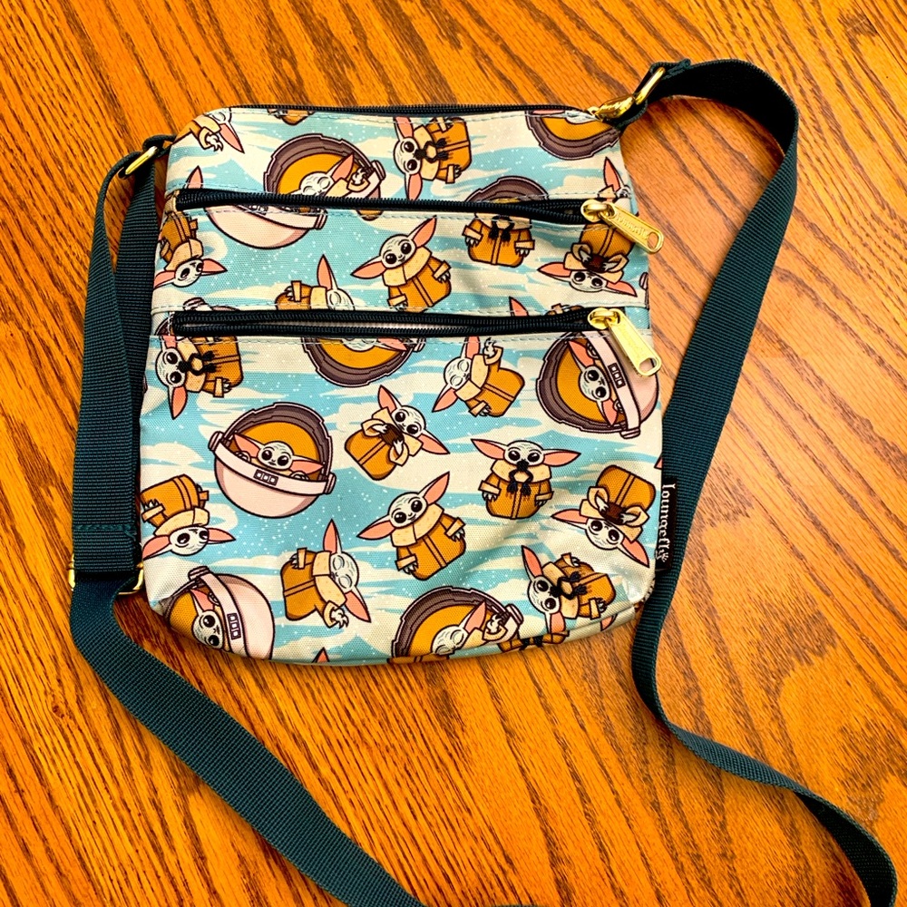 The Child Mandalorian Cross Body Bag by Loungefly
